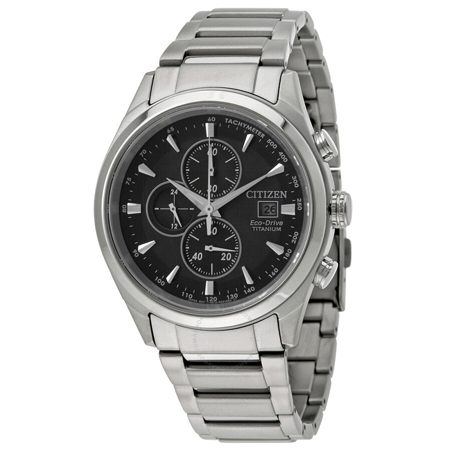 Citizen Chandler Chronograph Black Dial Men's Watch CA0650-58E