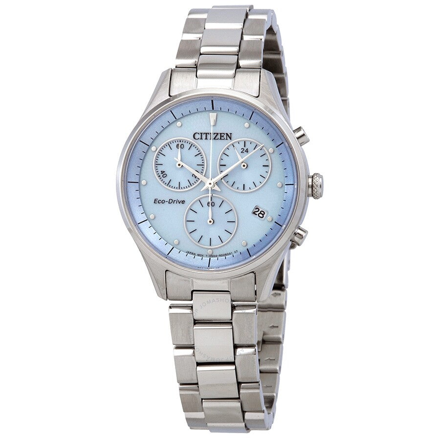 Citizen Chandler  Chronograph Blue Dial Ladies Watch FB1440-57L