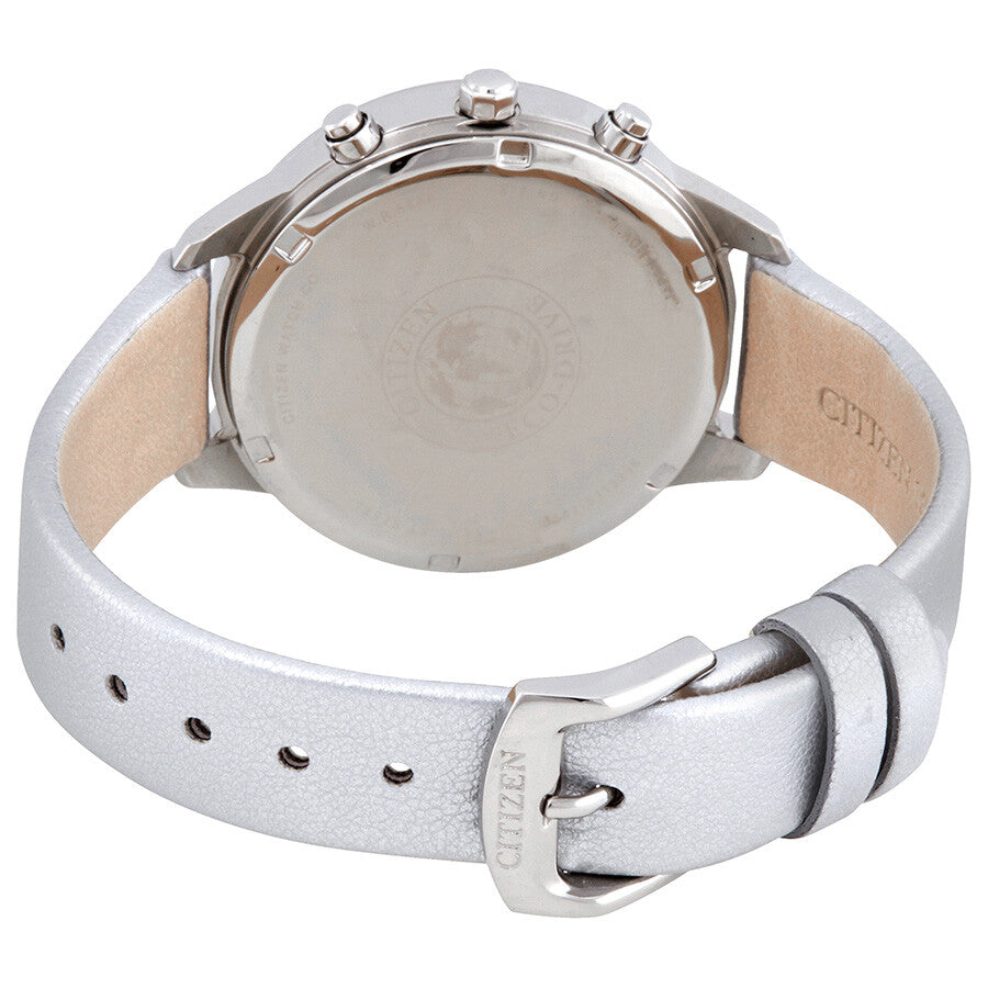 Citizen Chandler Chronograph White Mother of Pearl Dial Ladies Watch FB2000-03D