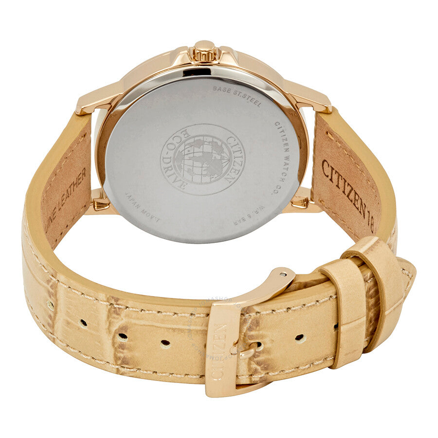 Citizen Chandler Eco-Drive Diamond Silver Dial Ladies Watch FE7033-08A