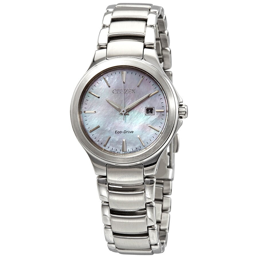 Citizen Chandler Eco-Drive Pink Mother of Pearl Dial Ladies Watch EW2520-56Y