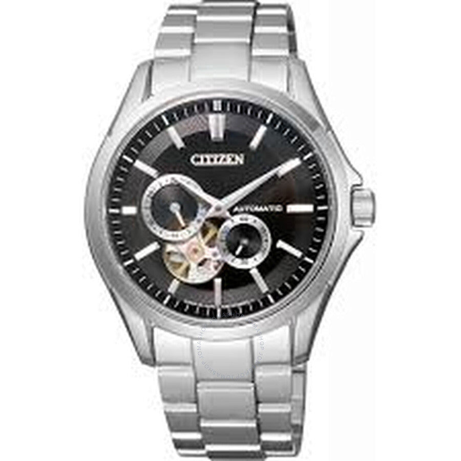 Citizen Chronograph Automatic Black Dial Men's Watch NP1010-51E - The Watches Men & Co