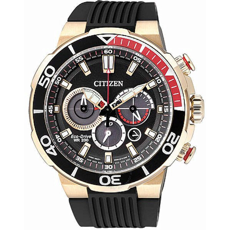 Citizen Chronograph Black Dial Men's Watch CA4252-08E - The Watches Men & Co