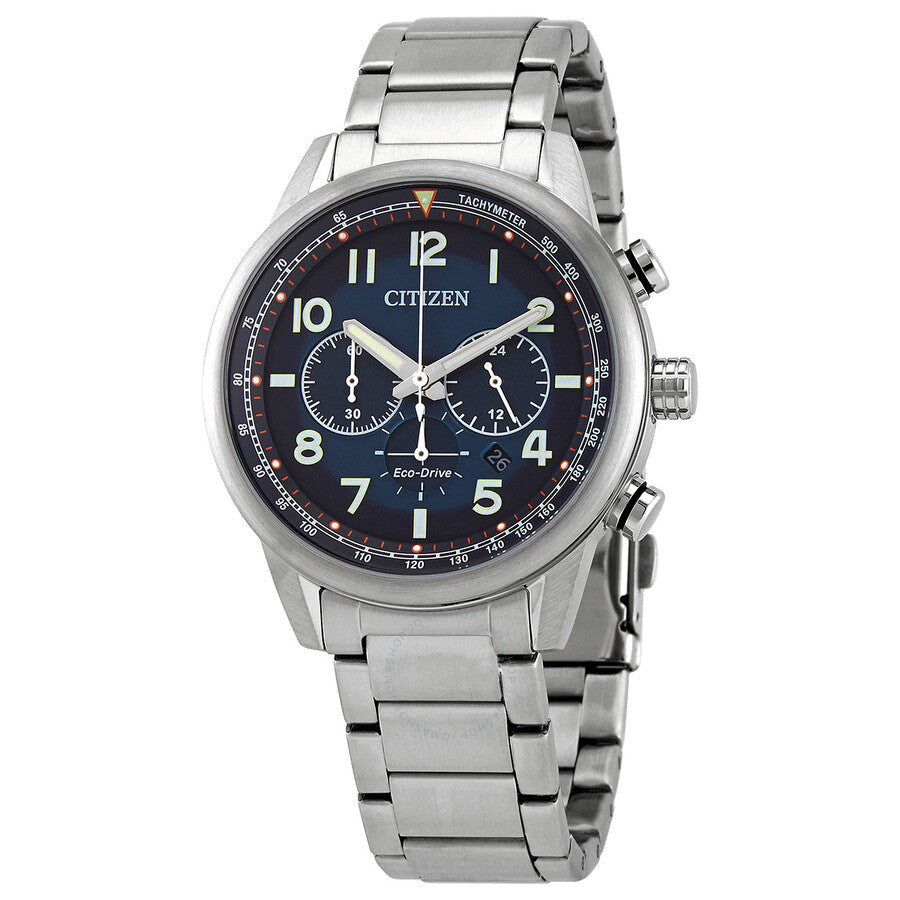 Citizen Chronograph Blue Dial Men's Watch CA4420-81L - The Watches Men & Co