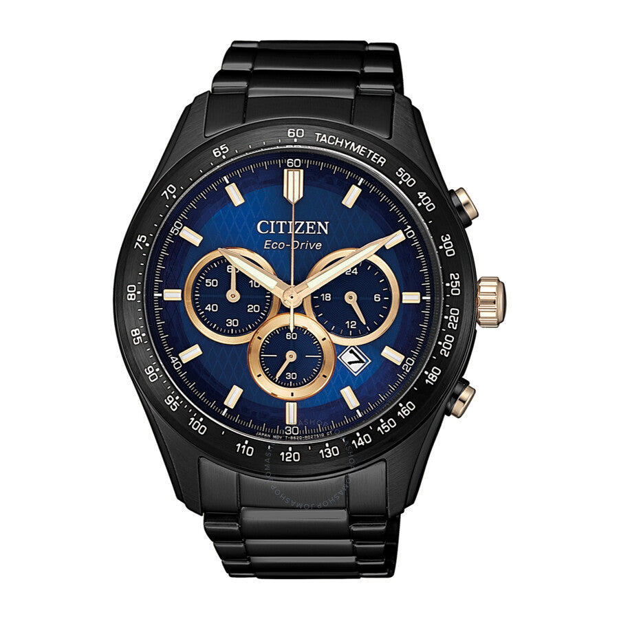 Citizen Chronograph Blue Dial Men's Watch CA4458-88L - The Watches Men & Co