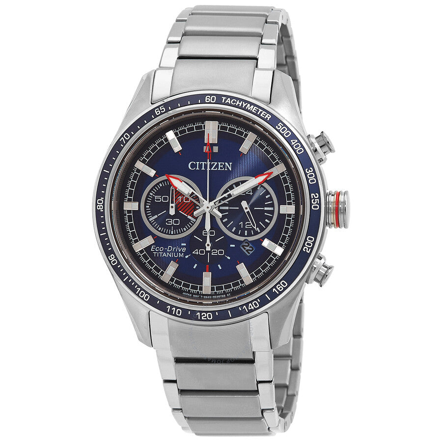 Citizen Chronograph Blue Dial Men's Watch CA4490-85L - The Watches Men & Co
