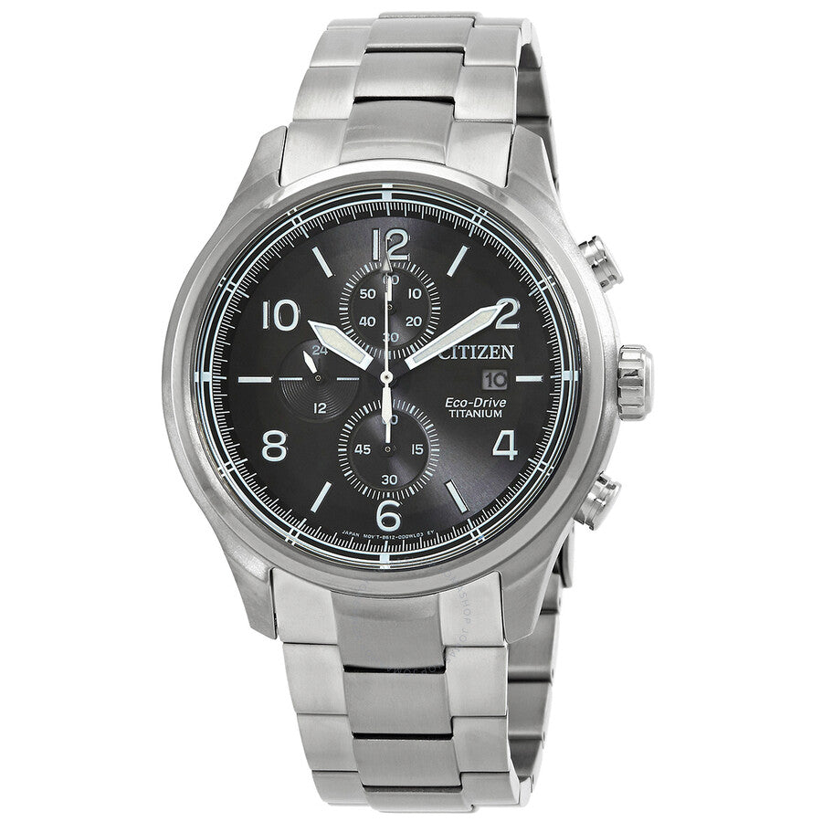 Citizen Chronograph Eco-Drive Black Dial Men's Watch CA0810-88E - The Watches Men & Co