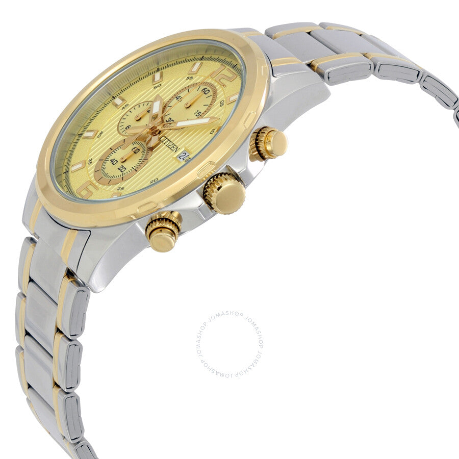Citizen Chronograph Gold Dial Men's Watch AN3554-54P