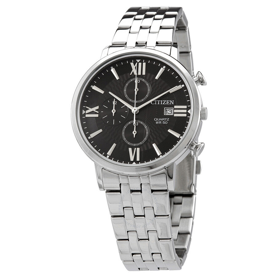 Citizen Chronograph Quartz Black Dial Men's Watch AN3610-71E - The Watches Men & Co