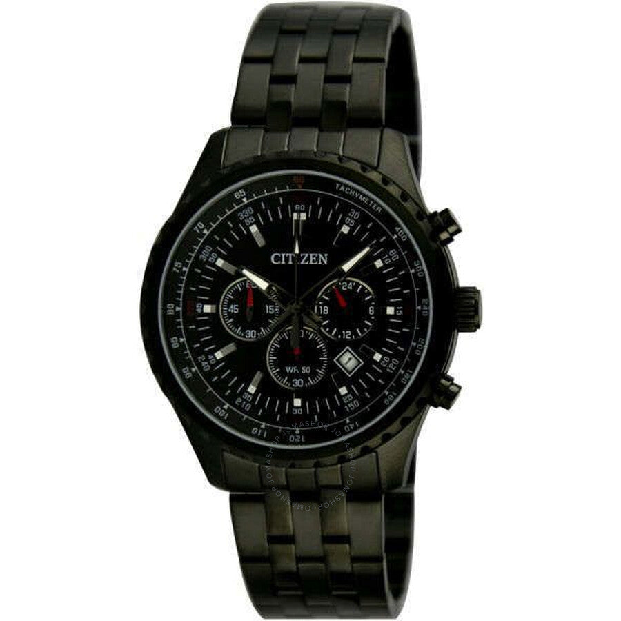 Citizen Chronograph Quartz Black Dial Men's Watch AN8065-53E - The Watches Men & Co