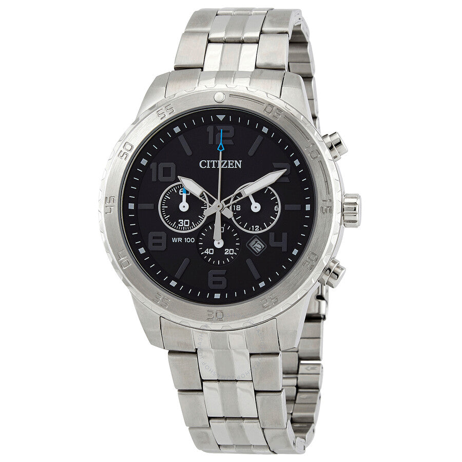 Citizen Chronograph Quartz Black Dial Men's Watch AN8130-53E