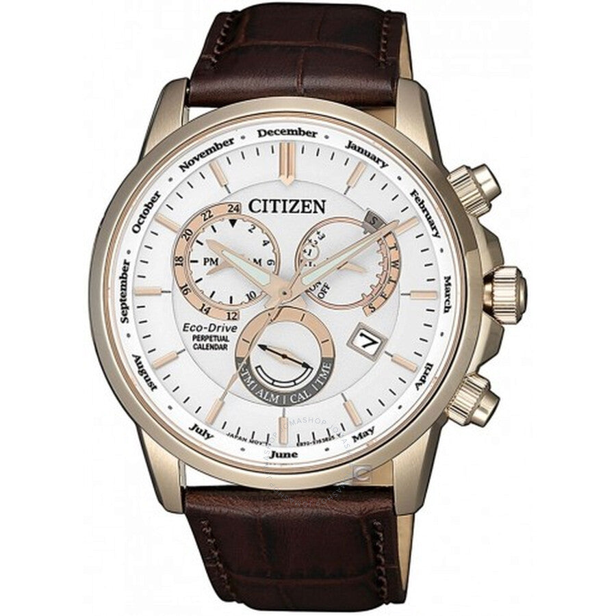 Citizen Chronograph White Dial Men's Watch BL8153-11A - The Watches Men & Co