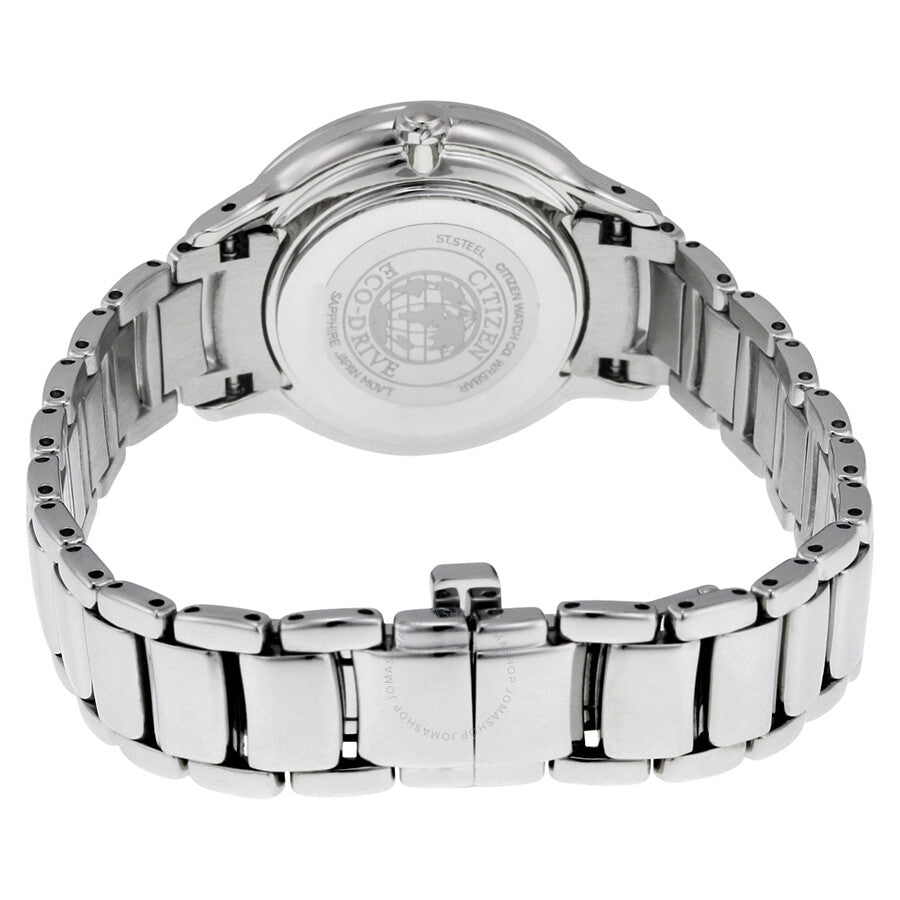 Citizen Circle Of Time Reloj de mujer de acero inoxidable con nácar gris EM0380-81N