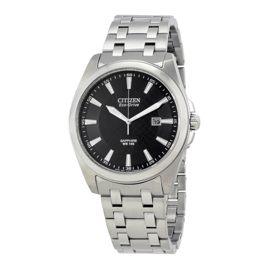 Citizen Corso Eco Drive Black Dial Men's Watch BM7100-59E