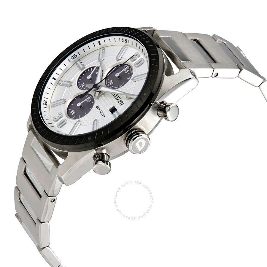 Citizen CTO Chronograph Silver Dial Men's Watch CA0668-52A