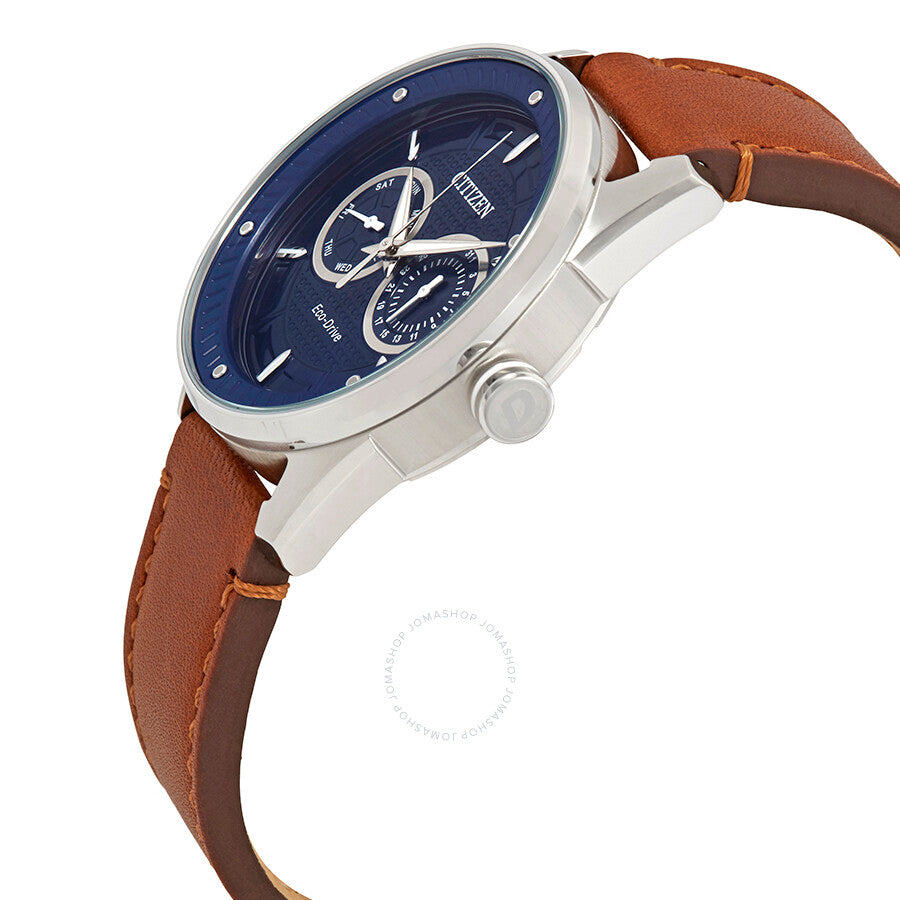 Citizen CTO Eco-Drive Navy Blue Dial Men's Watch BU4020-01L