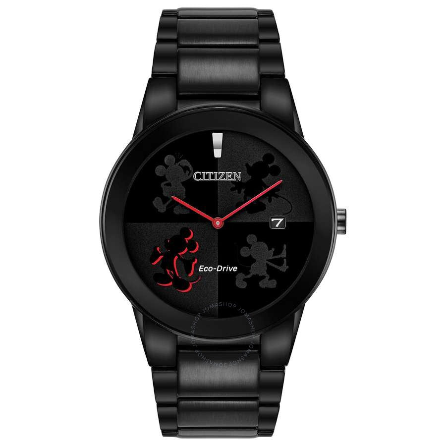 Citizen Disney Mickey Mouse Black Dial Men's Watch CZAU1069-57W - The Watches Men & Co