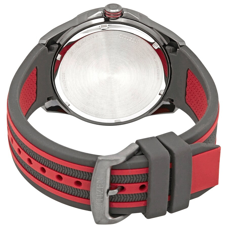 Citizen Drive Grey Dial Grey Silicone Men's Watch AW1607-03H