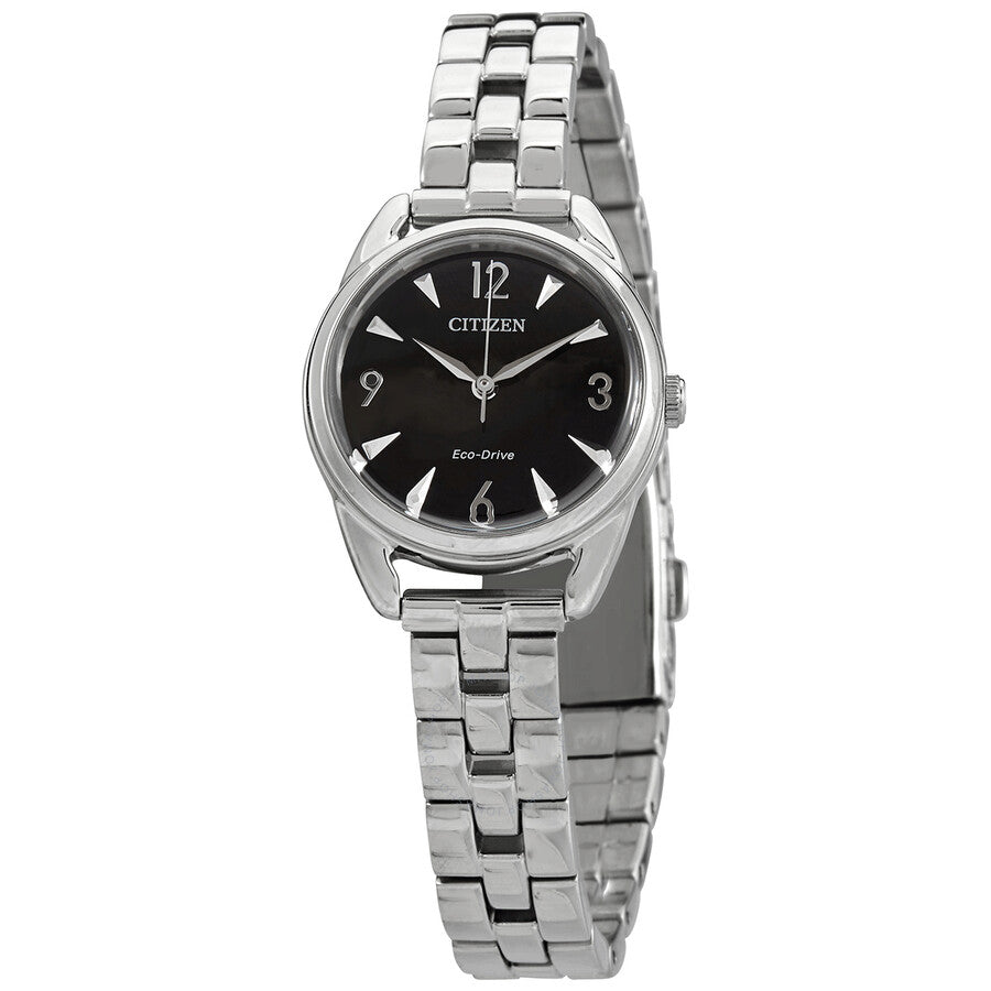 Citizen Eco-Drive Black Dial Ladies Watch EM0680-70E - The Watches Men & Co