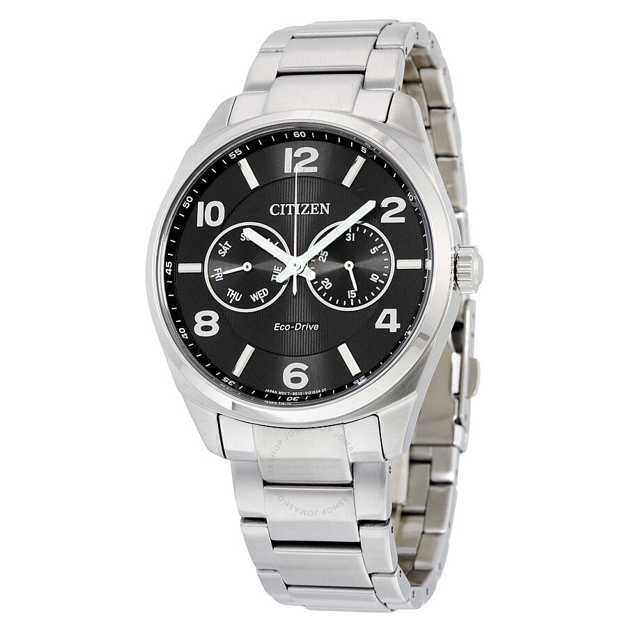 Citizen Eco-Drive Black Dial Men's Watch AO9020-84E - The Watches Men & Co