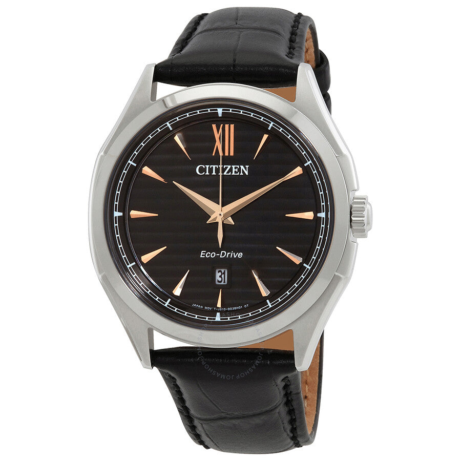 Citizen Eco-Drive Black Dial Men's Watch AW1750-18E - The Watches Men & Co