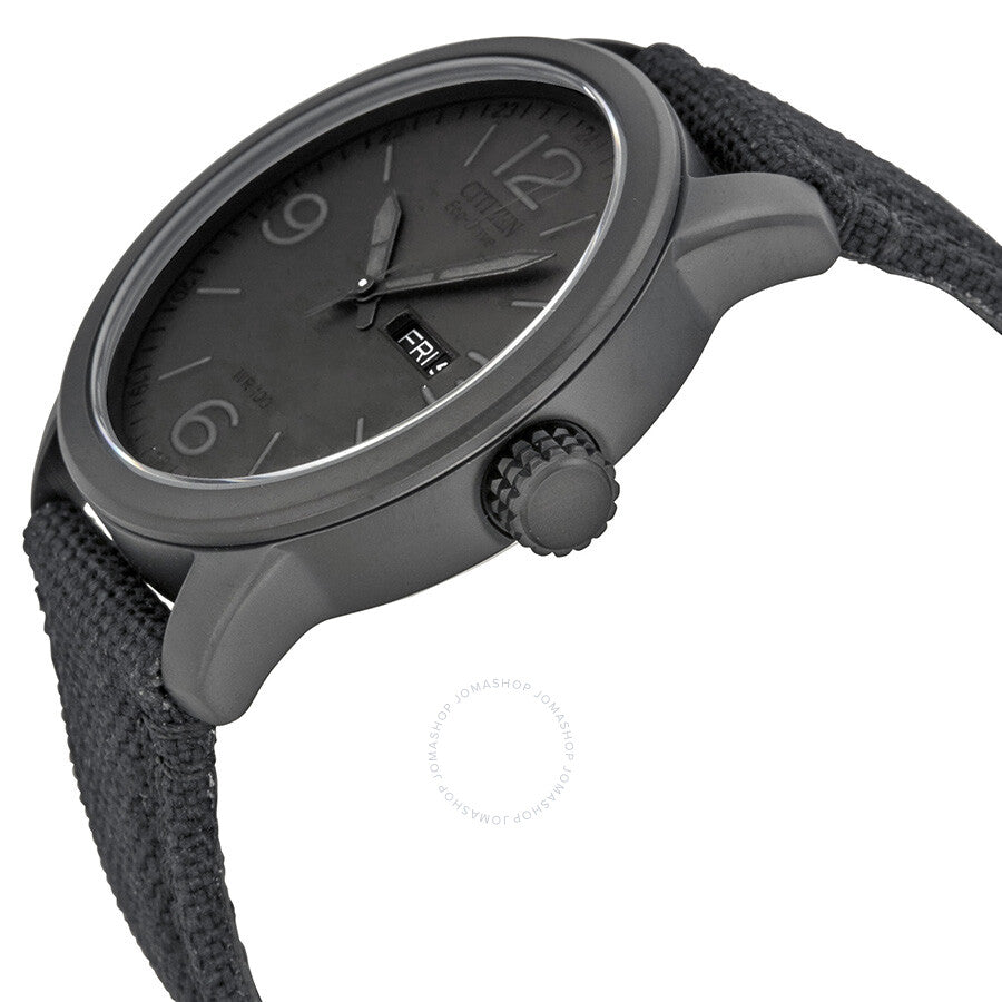 Citizen Eco-Drive Reloj para hombre con esfera negra BM8475-00F