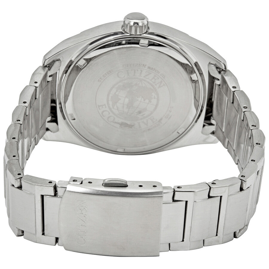 Citizen Eco-Drive Black Dial Stainless Steel Men's Watch AW1040-56E