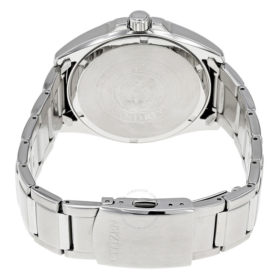Citizen Eco-Drive Black Dial Stainless Steel Men's Watch AW1430-86E