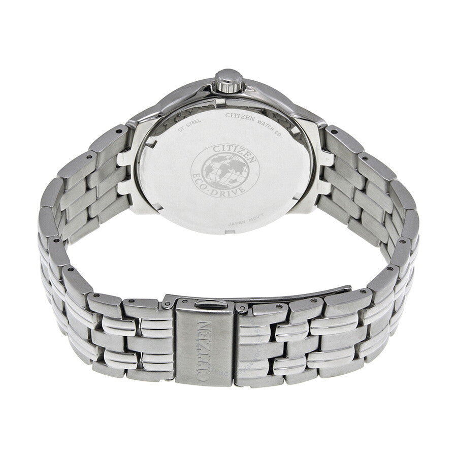 Citizen Eco-Drive Black Dial Stainless Steel Men's Watch BM7090-51E