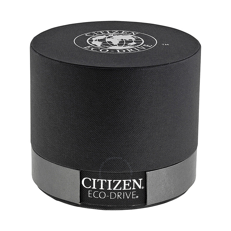 Citizen Eco Drive Black Dial Tan Nylon Strap Men's Watch BV1085-31E