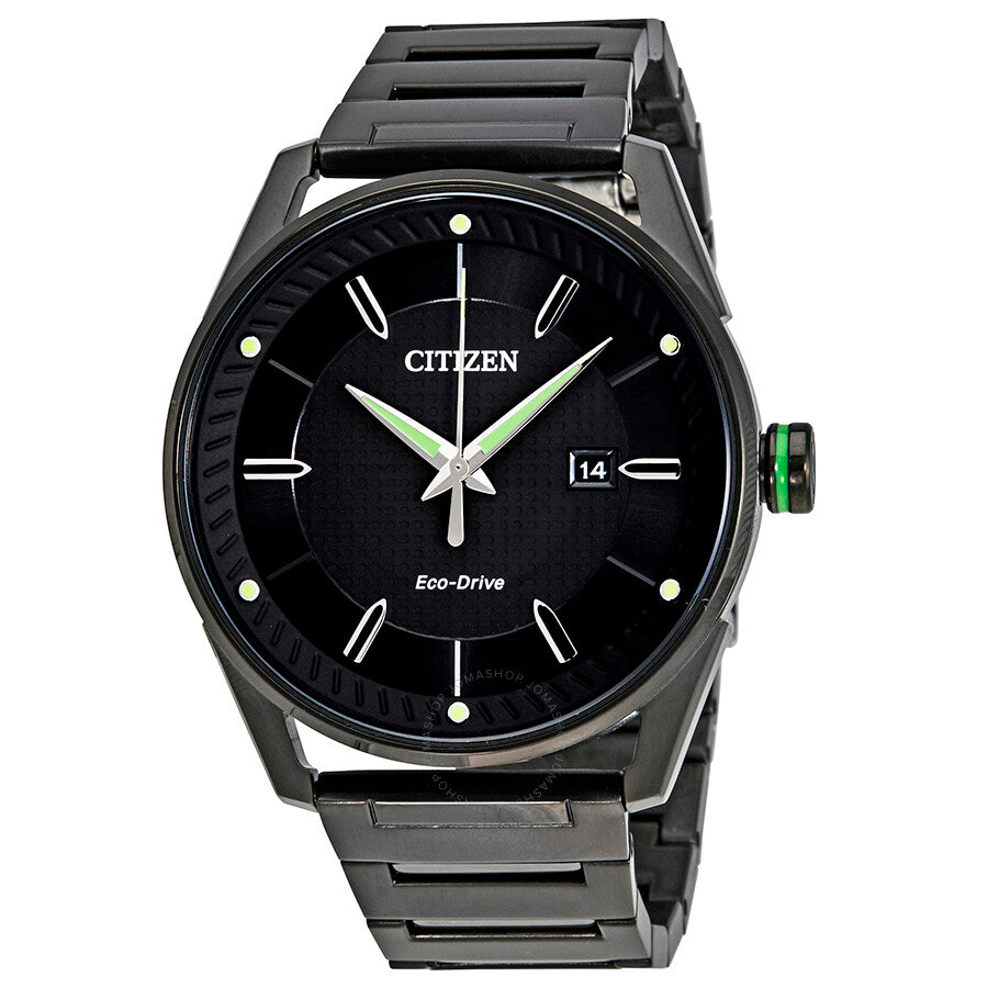 Citizen Eco-Drive Black Men's Watch BM6985-55E