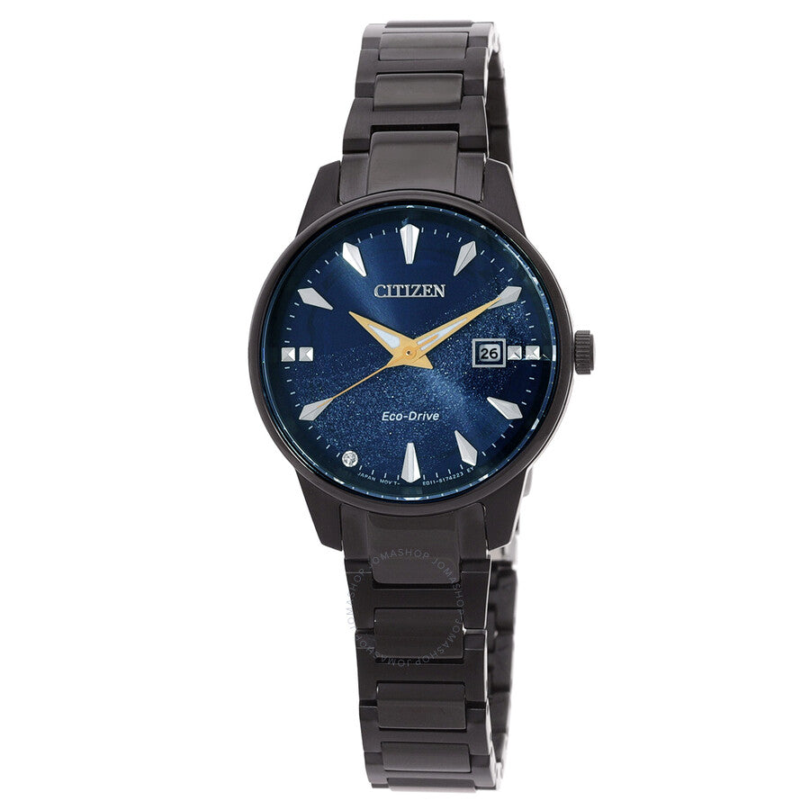 Citizen Eco-Drive Blue Dial Ladies Watch EW2598-83L - The Watches Men & Co