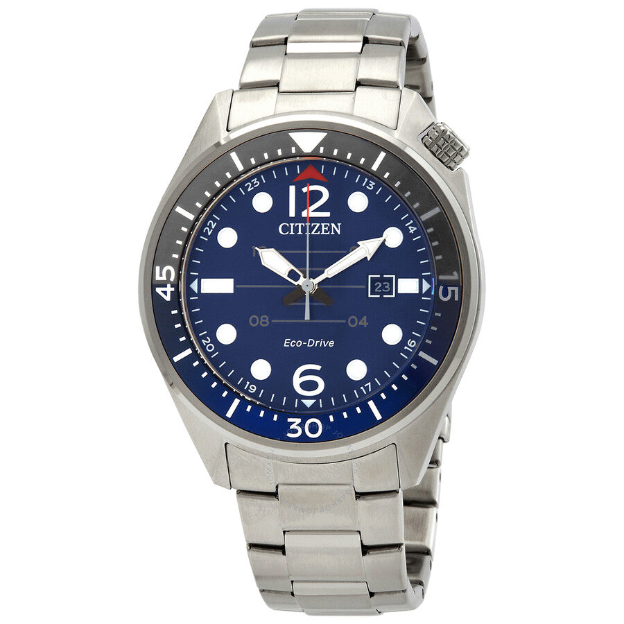 Citizen Eco-Drive Blue Dial Men's Watch AW1716-83L - The Watches Men & Co