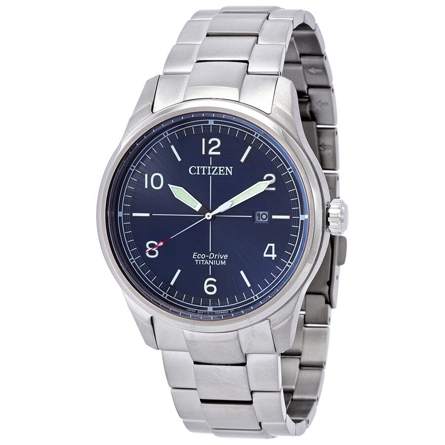 Citizen Eco-Drive Blue Dial Men's Watch BM7570-80L - The Watches Men & Co