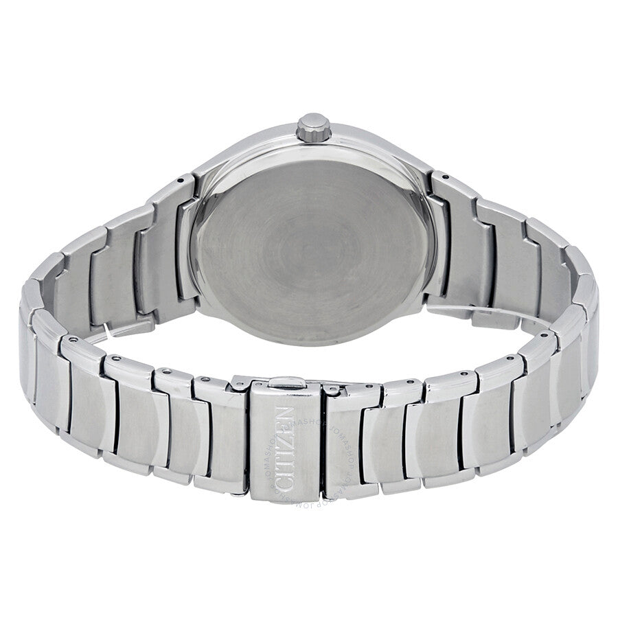Citizen Eco-Drive Reloj para hombre de acero inoxidable con esfera azul AW1550-50L