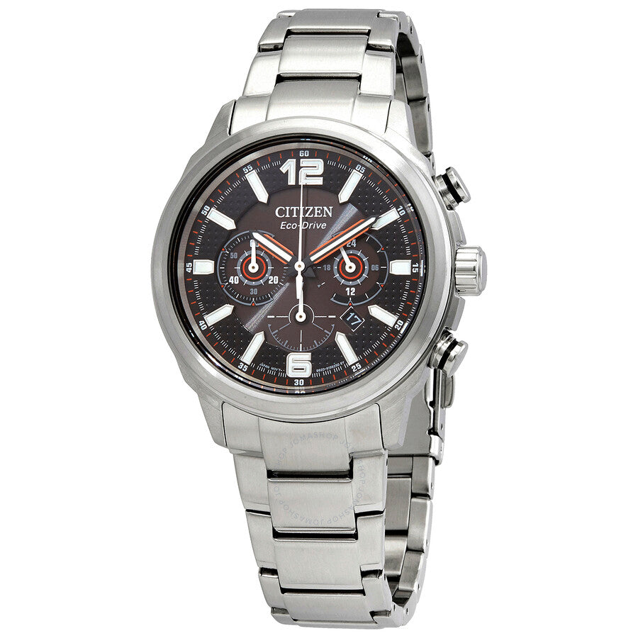 Reloj Citizen Eco-Drive Cronógrafo Esfera Negra Hombre CA4380-59E