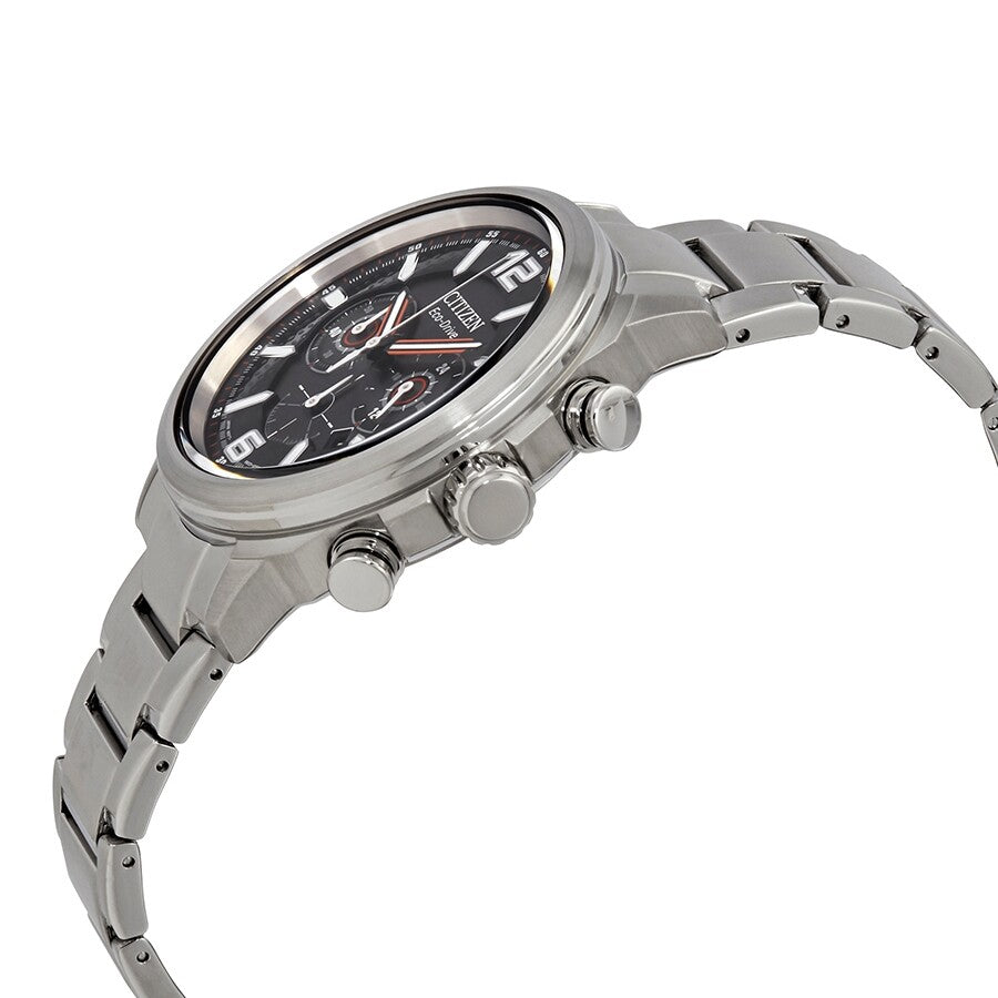 Reloj Citizen Eco-Drive Cronógrafo Esfera Negra Hombre CA4380-83E