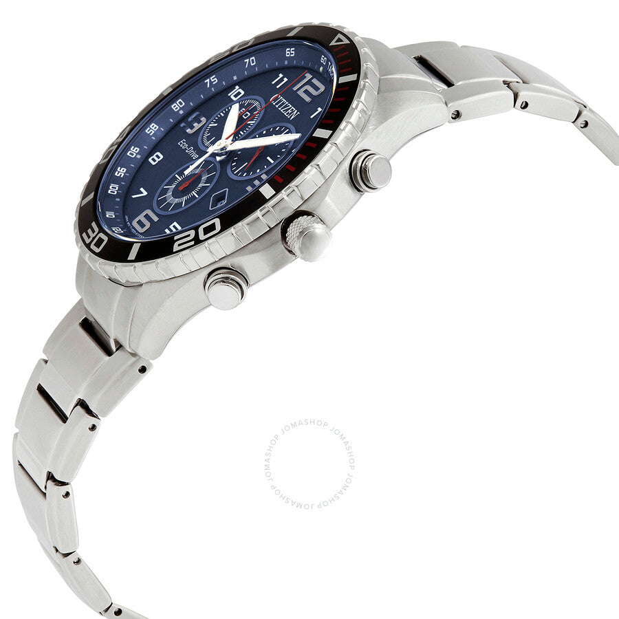 Citizen Eco-Drive Chronograph Blue Dial Men's Watch AT2121-50L