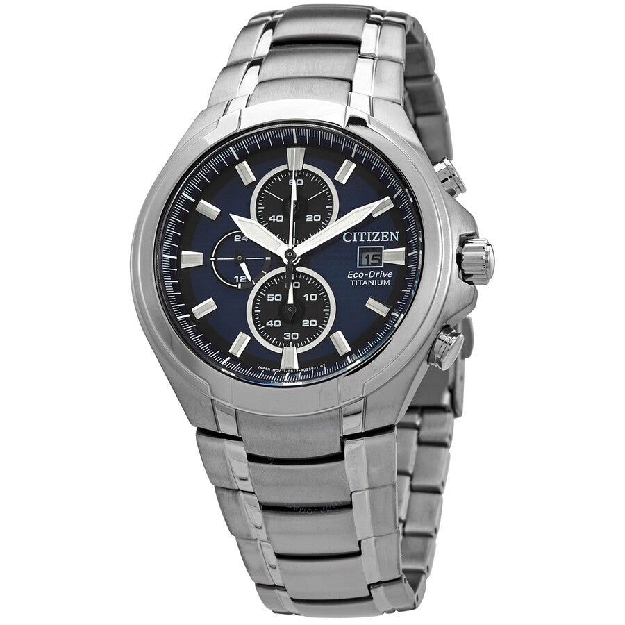 Citizen Eco-Drive Chronograph Blue Dial Men's Watch CA0700-86L - The Watches Men & Co