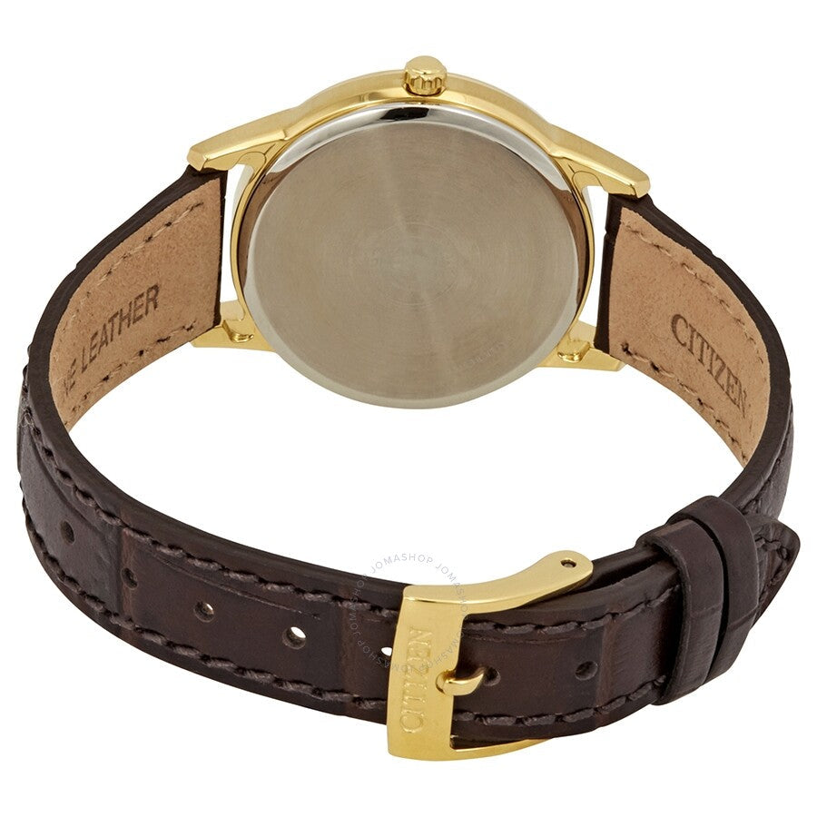 Citizen Eco-Drive Corso Silver Dial Ladies Watch FE1082-05A