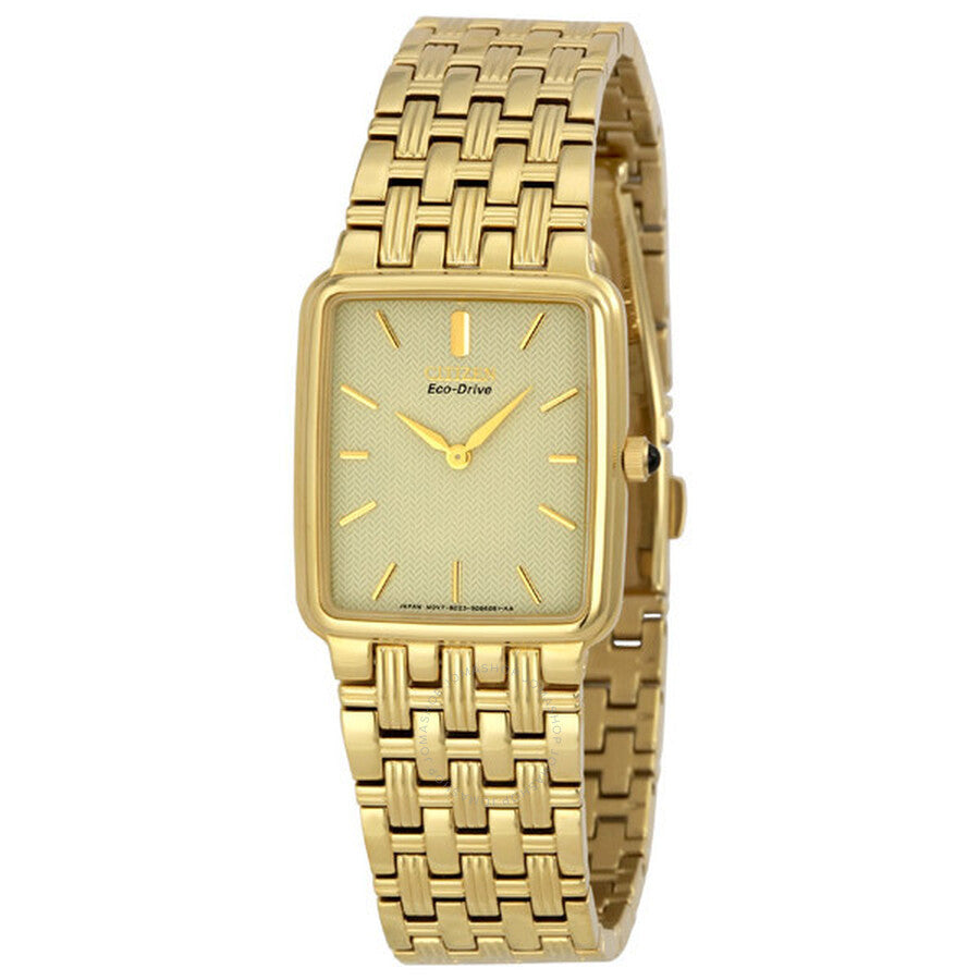 Citizen Eco-Drive Gold-Tone Men's Watch BL6042-55P - The Watches Men & Co