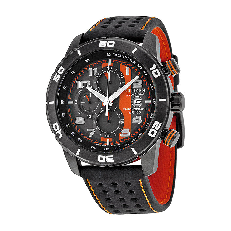 Citizen Eco Drive Reloj cronógrafo para hombre con esfera gris CA0467-11H