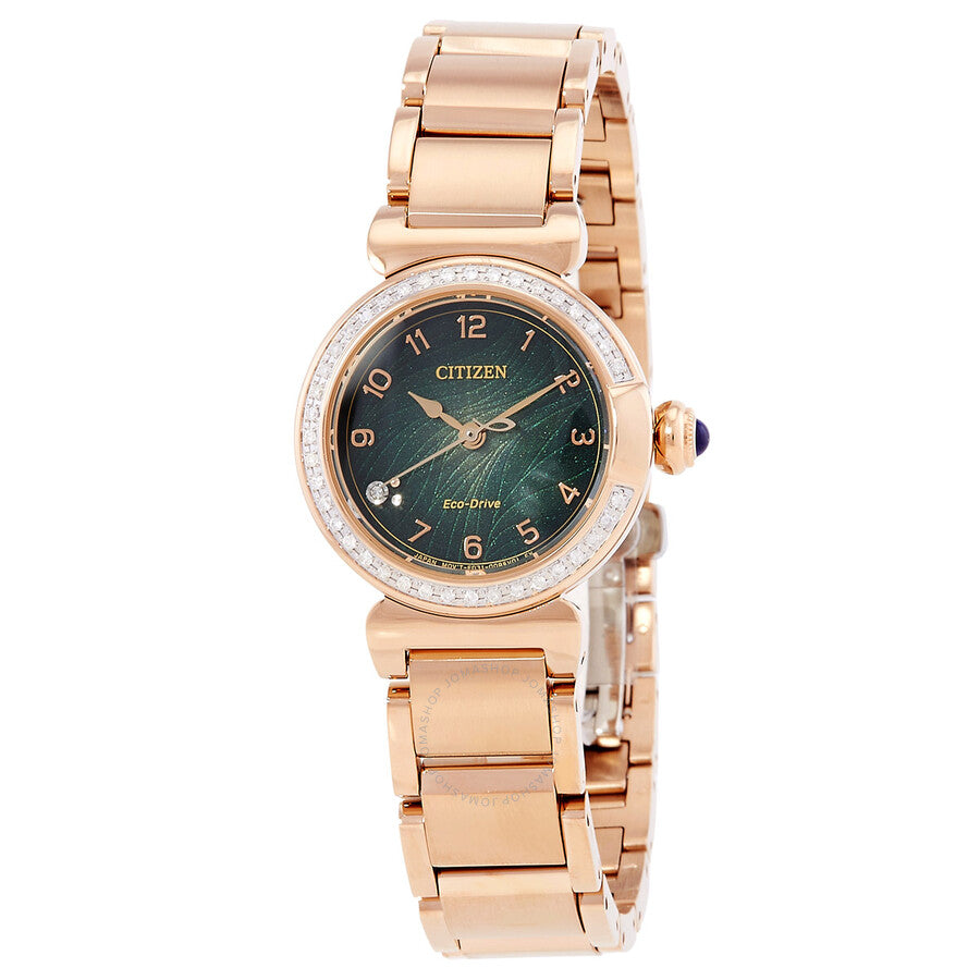 Citizen Eco-Drive L Mae Diamond Ladies Watch EM1123-62X - The Watches Men & Co