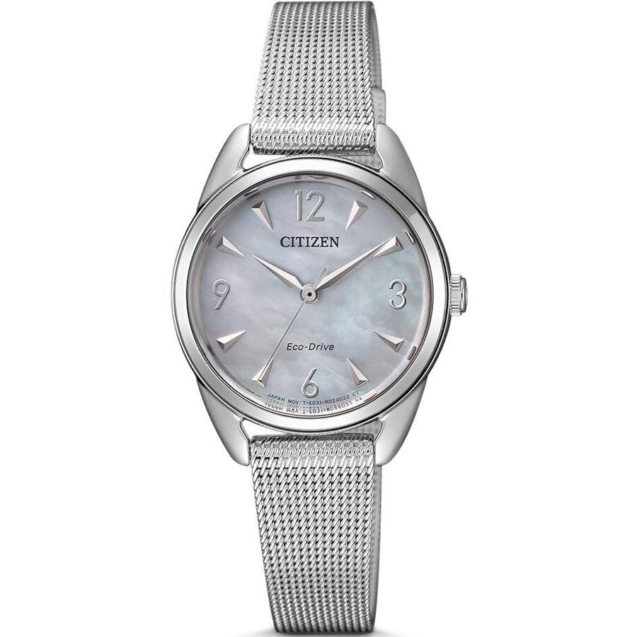 Citizen Eco-Drive Mother of Pearl Dial Ladies Watch EM0681-85D - The Watches Men & Co