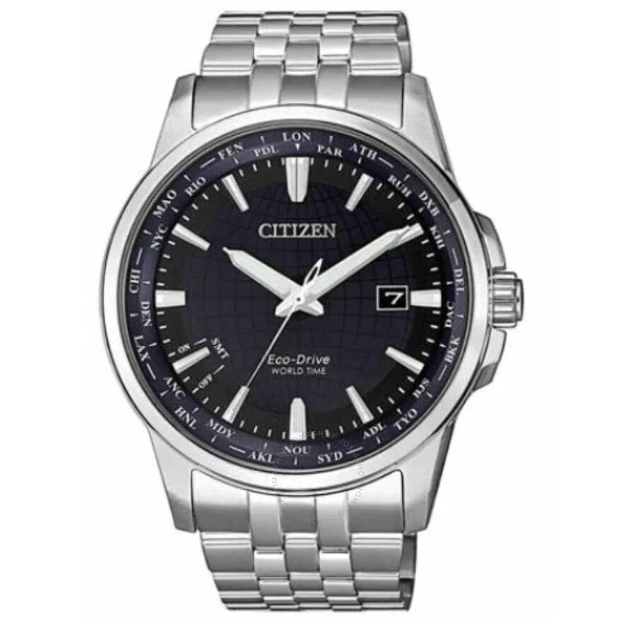 Citizen Eco-Drive Perpetual Black Dial Men's Watch BX1001-89L - The Watches Men & Co