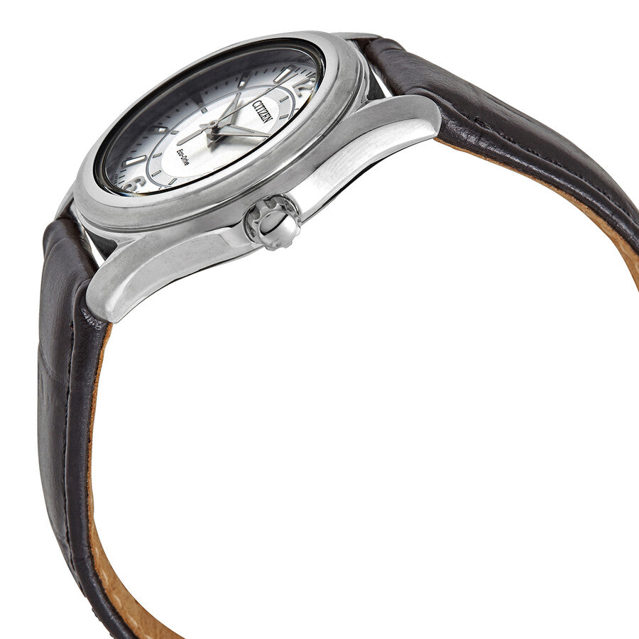Citizen Eco-Drive Silver Dial Ladies Watch FE1011-03B