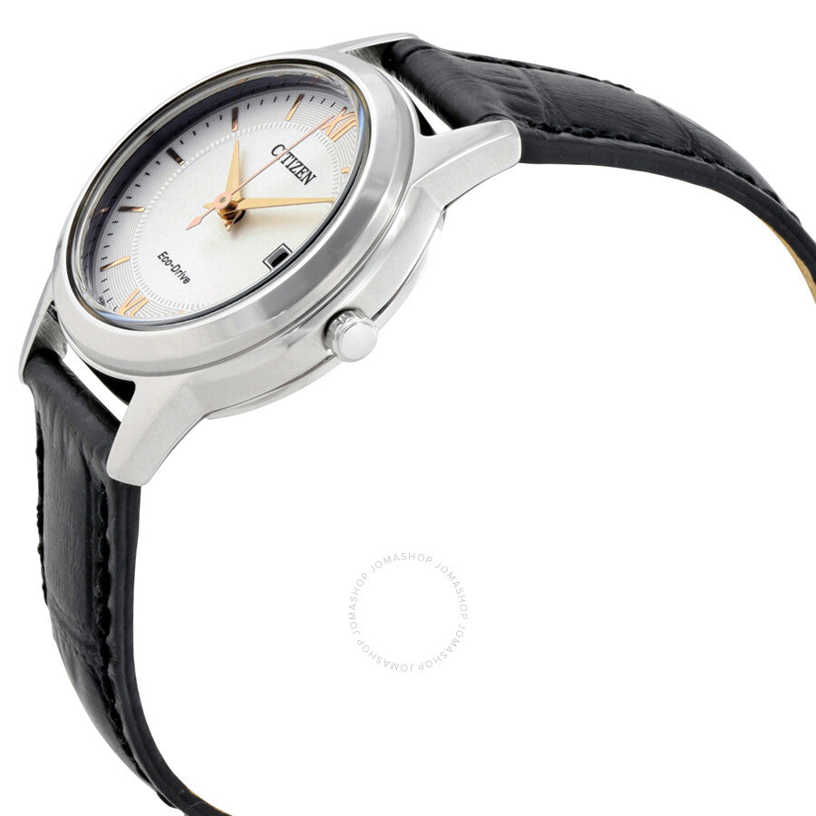 Citizen Eco-Drive Silver Dial Ladies Watch FE1086-04A