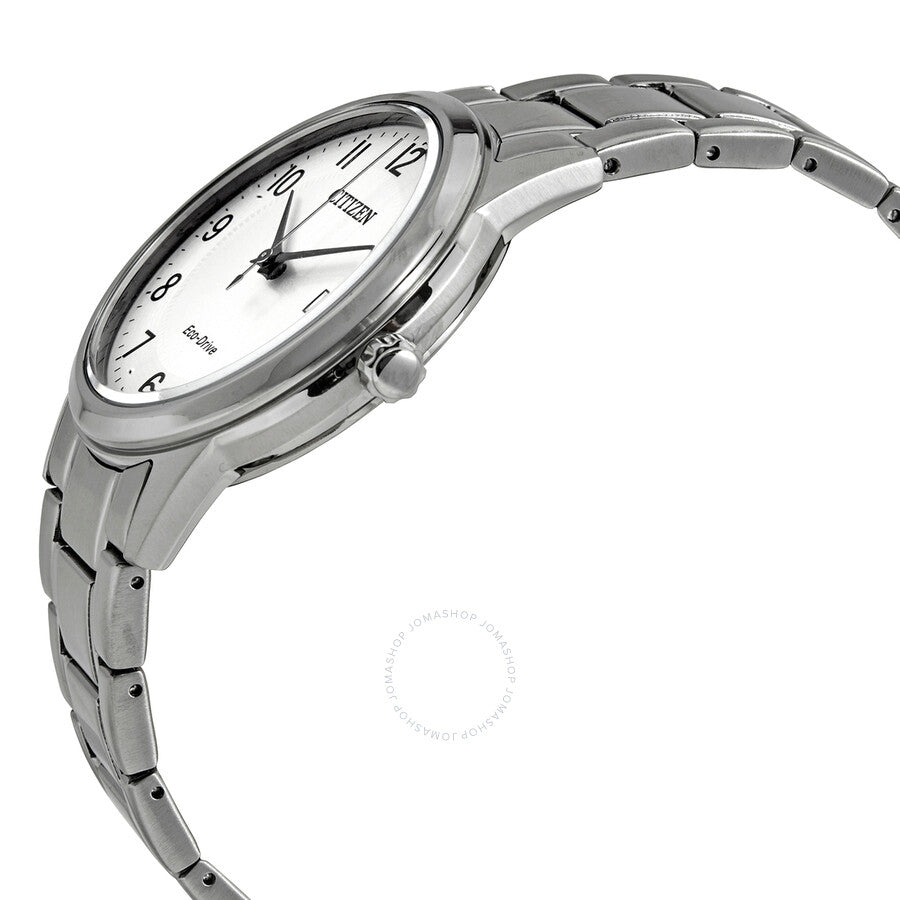 Reloj Citizen Eco-Drive para hombre con esfera plateada AW1231-58B