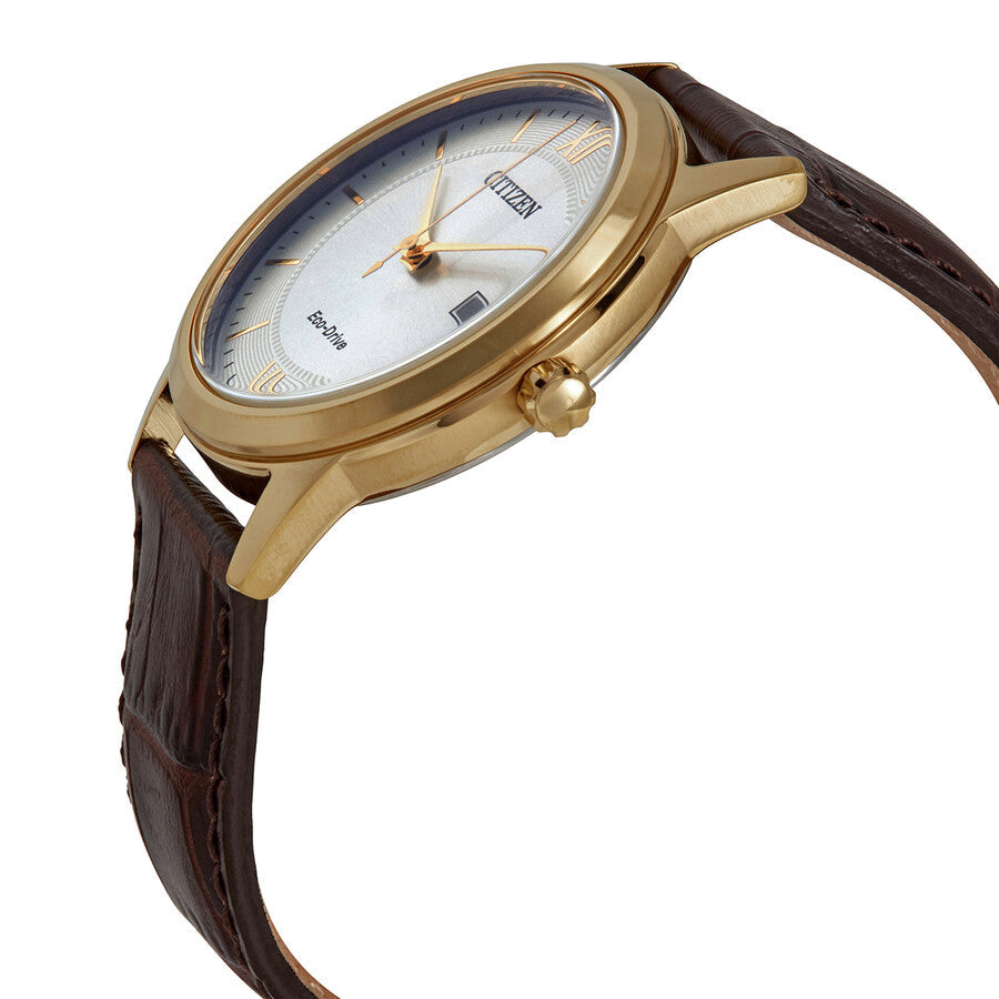 Reloj Citizen Eco-Drive para hombre con esfera plateada AW1232-12A