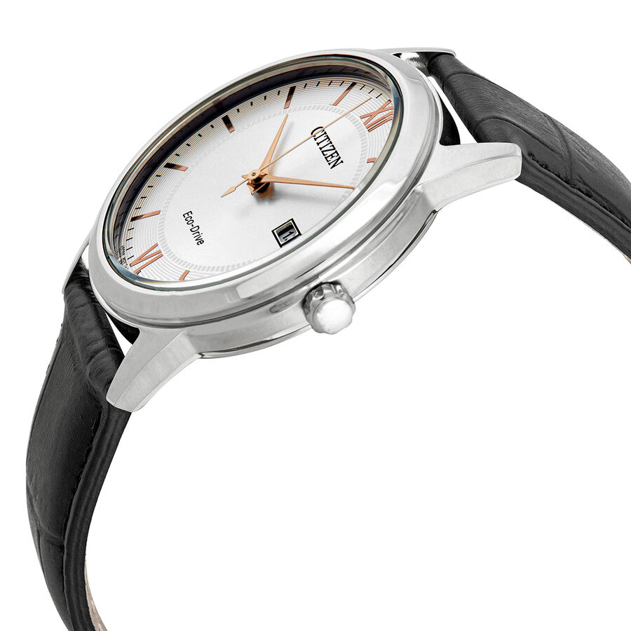 Citizen Eco-Drive Silver Dial Stainless Steel Men's Watch AW1236-11A